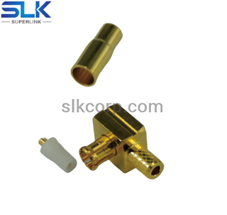 MCX-Stecker rechtwinkliger Crimpstecker für RG316-Kabel 50 Ohm 5MXM11R-A02-039